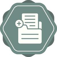 Document Add Vector Icon
