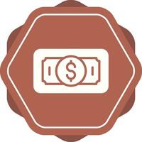 icono de vector de dólar