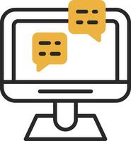 Conversation  Vector Icon Design