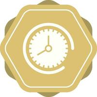 icono de vector de reloj