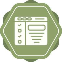 Design Brief Vector Icon