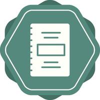 Notebook Vector Icon
