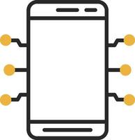 Mobile Technology  Vector Icon Design