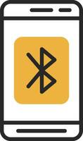 Mobile Bluetooth  Vector Icon Design