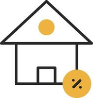 Mortgage Vector Icon Design