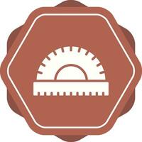 Protractor Vector Icon