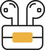 airpods vector icono diseño