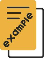 Example  Vector Icon Design