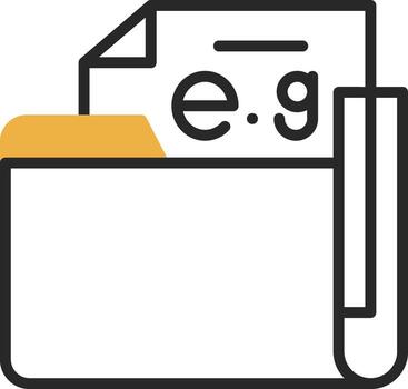 ejemplo vector icono diseño