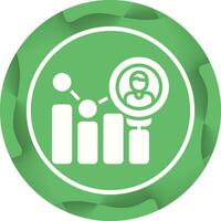 Customer Analytics Vector Icon