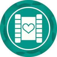 Love story movie Vector Icon