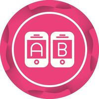 A B Testing Vector Icon