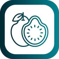 Guava Vector Icon Design