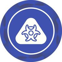 Hazardous materials symbol Vector Icon