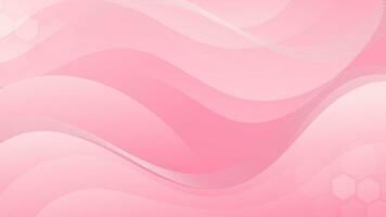Abstract Gradient pink white liquid Wave Background vector