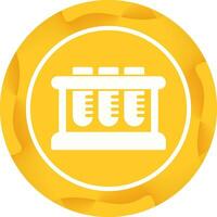 Test Tube Rack Vector Icon