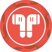 Wireless Earphones Vector Icon