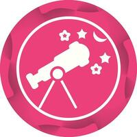 icono de vector de astronomía