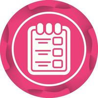 Task list with clipboard Vector Icon