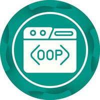 oop vector icono