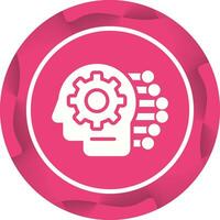 Machine Learning Vector Icon