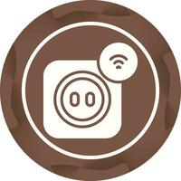 Smart Plug Vector Icon