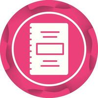 Notebook Vector Icon