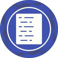 Document Align Left Vector Icon