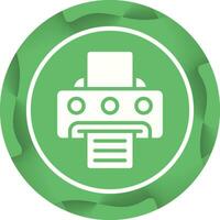 Document Print Vector Icon