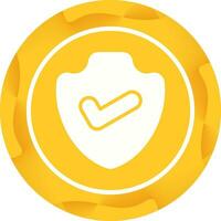Sheild Check Vector Icon