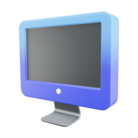 computer icona 3d illustrazione png