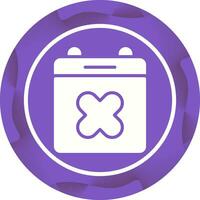 Calendar Xmark Vector Icon
