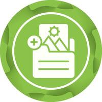 Document Insert Image Vector Icon