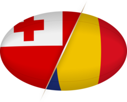 Rugby concorrenza tonga v Romania png