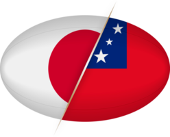 le rugby compétition Japon v samoa png