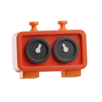 schack objekt timer illustration 3d png