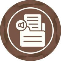Document Insert Audio Vector Icon