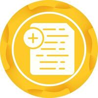 Document Insert Icon Vector Icon