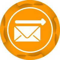 Envelope with arrow Vector Icon