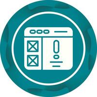 Information Design Vector Icon