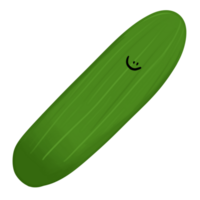 süß Lächeln Gurke png