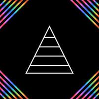 Pyramid Graph Vector Icon
