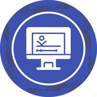 Motion Graphic Vector Icon