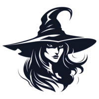 witch vintage halloween ai generate png