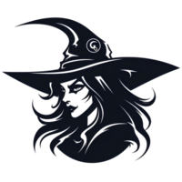 witch vintage halloween ai generate png