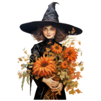 strega Vintage ▾ Halloween ai creare png