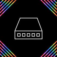 Network Switch Vector Icon