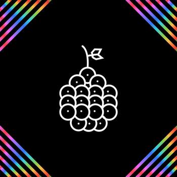 Raspberry Vector Icon