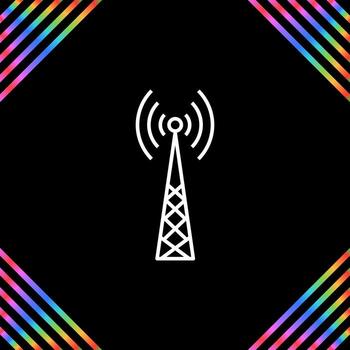 Telecom Tower Vector Icon