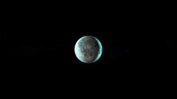 moon planet animated video